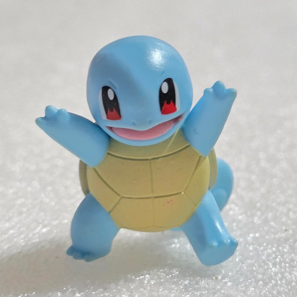Pokemon Jazwares SQUIRTLE Blue Turtle Figure Toy 2021 1.5"